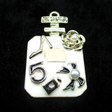 10pcs/Bag Big Size Rhinestone Perfume Enamel Charms Pendants