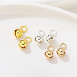 14K Open Ring Bell Pendant DIY Jewelry Material