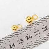 14K Open Ring Bell Pendant DIY Jewelry Material