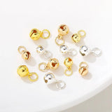 14K Open Ring Bell Pendant DIY Jewelry Material
