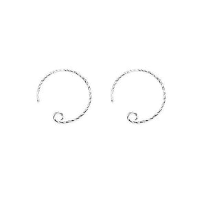 10pcs 925 Sterling Silver Ear Earwires DIY Earring Ear Hooks
