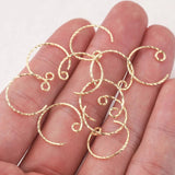 10pcs 925 Sterling Silver Ear Earwires DIY Earring Ear Hooks