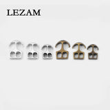 10pcs Antique Double Hole Anchor Hook Clasp For Leather Bracelet