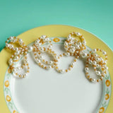 Japanese Hand-Crafted Large Bow Earring & Hair Clip DIY Material
