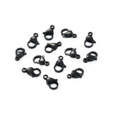 100pcs Stainless Steel Lobster Clasp Hooks for Necklace&Bracelet Chain