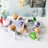 Pearl Milk Tea Drink Cup DIY Earrings Pendant Accessories
