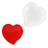 3 Pcs Heart Shape Silicone Casting Resin Molds For DIY Crystal Epoxy Pendants