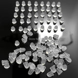 1000Pcs Silicone Barrel Bullet Style Earring Back DIY Findings