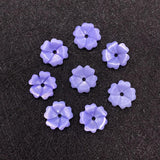 Dyed Shell Flower Loose Beads for DIY Jewelry Earrings