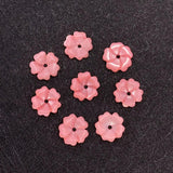 Dyed Shell Flower Loose Beads for DIY Jewelry Earrings