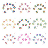 10Pcs Soft DIY Pottery Lollipop Charms Resin DIY Bottle Pendants