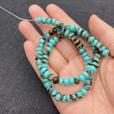 Turquoise Bead Spacer Charm for Jewelry Making