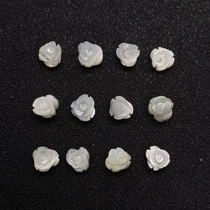 10PCS Mother of Pearl Shell Beads for Jewelry Making Earrings