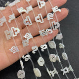 Zodiac Shell Bead Charm for DIY Jewelry Making