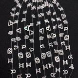 Zodiac Shell Bead Charm for DIY Jewelry Making