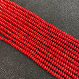 Natural Coral Beads Flat Round Shape Loose Beads for Jewelry Making