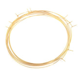 10pcs 100mm Big Circle Wire Hoops PVD 18k Plated Earrings DIY Dangle Earring