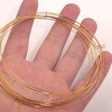 10pcs 100mm Big Circle Wire Hoops PVD 18k Plated Earrings DIY Dangle Earring