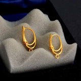20pcs Silver Brass Lever Back Earring Hooks Spring Findings