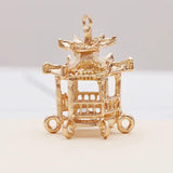 10 Pcs 24.5x30mm Metal Pendant Charms Jewelry Making DIY Material
