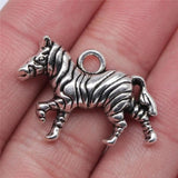 10pcs 30x20mm Horse Charms Antique Silver Plated Findings Jewelry Making