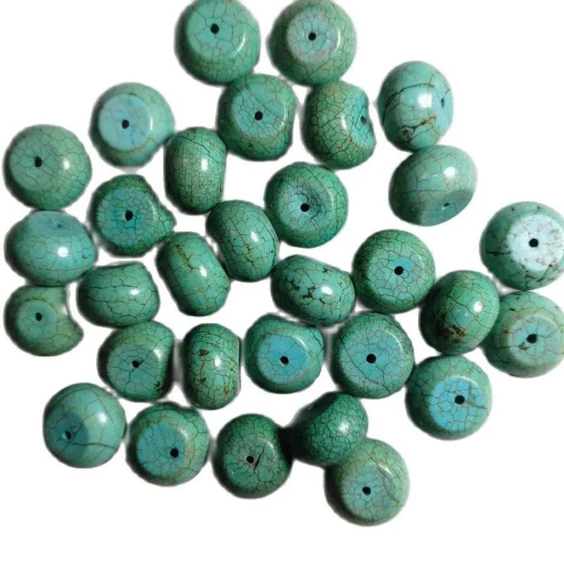 10Pcs 100% Natural Turquoise Jewelry Pendants
