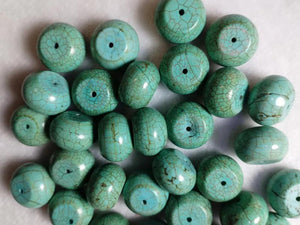 10Pcs 100% Natural Turquoise Jewelry Pendants