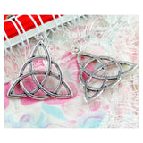 50pcs Triangle Charm 29*28MM Antique Silver Plated DIY Jewelry Supplies