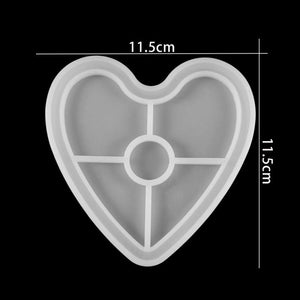 Silicone Fruit Disc Tea Tray Coaster Mold DIY Epoxy Kit