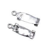 20pcs Skateboard Charms 22x7mm Silver Plated Pendants DIY Necklace Crafts