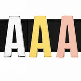 26pcs 18mm Slide Letters Rhinestone A-Z for Pet Collar DIY Accessories