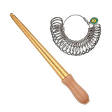 Ring Sizer Measuring Tool Set US Size 1-13 for Finger Gauger