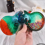 Triangle Guitar Pick Resin Mould Silicone Guitar Pick Box Mould