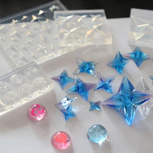 Silicone Epoxy Resin Mold for Cross Jewelry Making