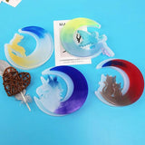 Moon Cat Deer Epoxy Resin Molds Silicone For DIY Jewelry Making