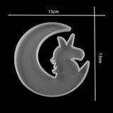 Moon Cat Deer Epoxy Resin Molds Silicone For DIY Jewelry Making