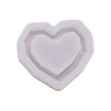 Heart Shape Resin Shaker Mold DIY Keychain Pendant Supplies