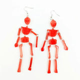 Halloween Epoxy Resin Skull Earrings Silicone Mold