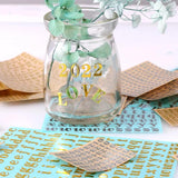Nummers Letters Glitter Silicone Mold DIY Jewelry Set Kit