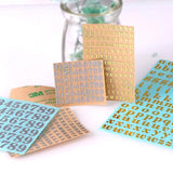 Nummers Letters Glitter Silicone Mold DIY Jewelry Set Kit