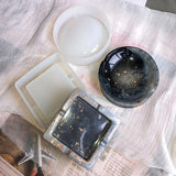 DIY Crystal Silicone Mould Ashtray Molds Epoxy Resin Mold