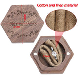 Personalized Ring Bearer Box Wedding Rings Wood Holder