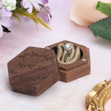 Personalized Ring Bearer Box Wedding Rings Wood Holder