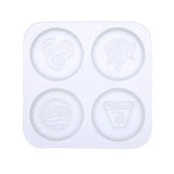 4 Cavity Religious Symbol Resin Casting Silicone Molds DIY Jewelry Crafts