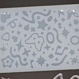 XXFD Star Resin Mold Shaker Filler Silicone Quicksand DIY Jewelry Making