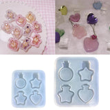 Resin Shaker Molds Quicksand Jewelry Casting Mold for DIY Crafts