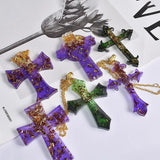 Cross Silicone Mold for Resin Epoxy Jewelry Making