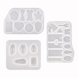 Pet Dog Tags Epoxy Resin Mold Pendant Silicone Mould DIY Crafts Jewelry Necklace