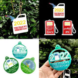 Gas Keychain Silicone Mold DIY Charms Epoxy Resin Casting Mold