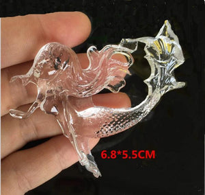 Swimming Mermaid Liquid Silicone Mold for Resin Jewelry Pendant